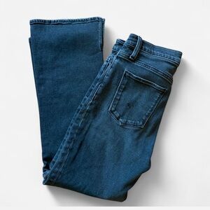 Hudson Blair High-Rise Bootcut Crop Demitria Black Jeans